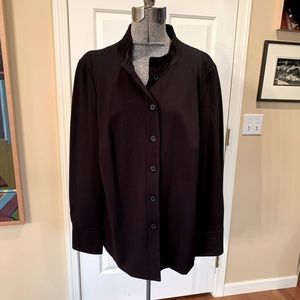 Coldwater Creek black knit jacket. New with tags.